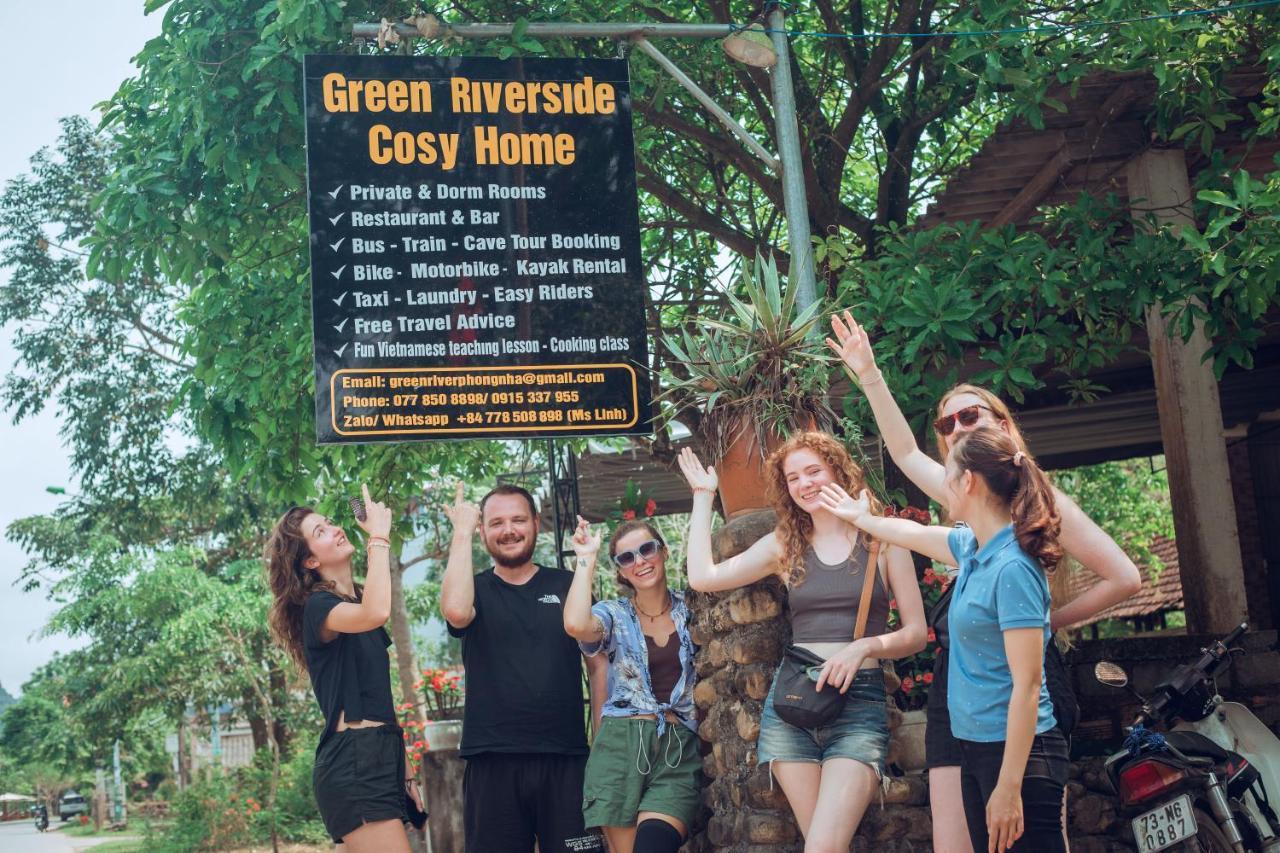 Green Riverside Cosy Home Phong Nha Exterior foto